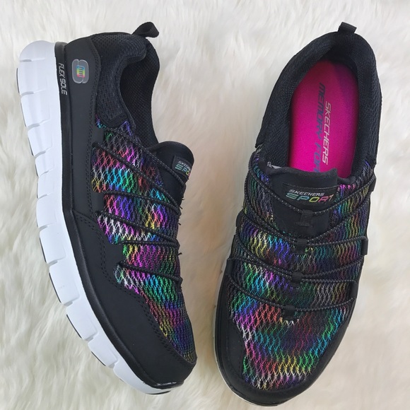 skechers rainbow sole